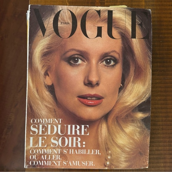 Vogue Other - VOGUE Paris 531 November 1972 Birkin Deneuve Bourdin Bugat Newton Gegene